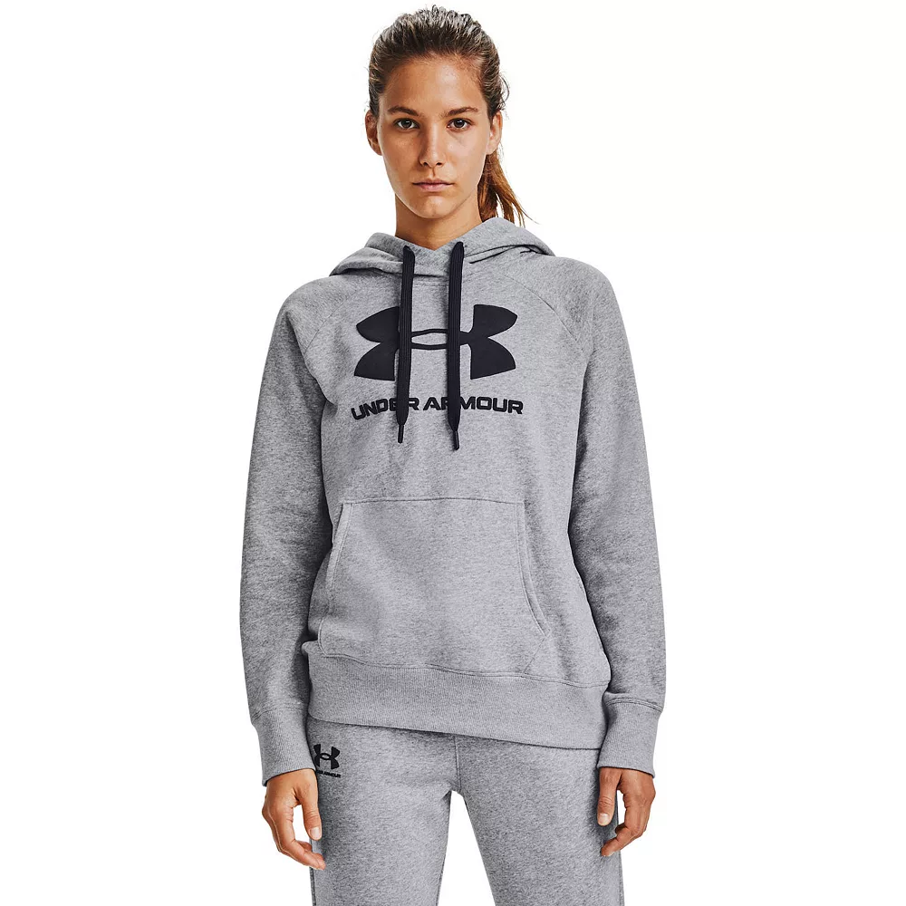 Women's Under Armour Rival Fleece Logo Hoodie - Image 2