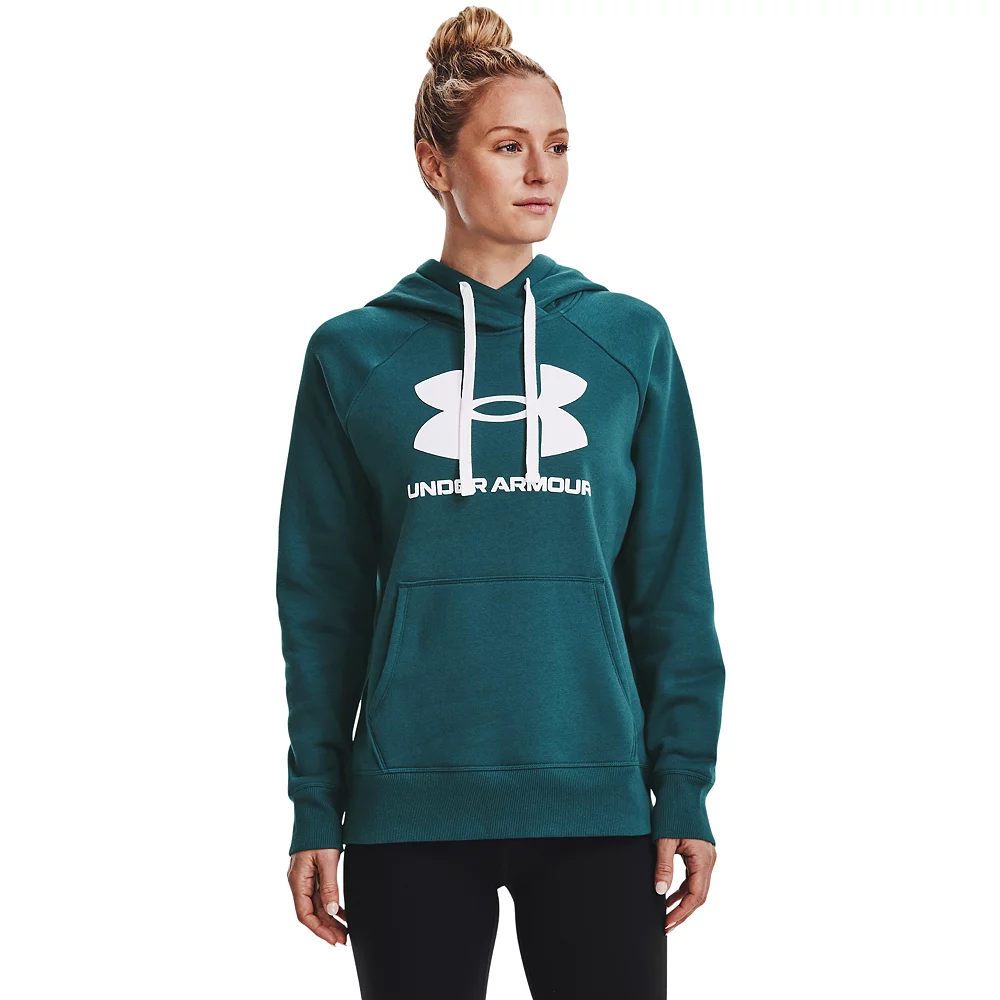 Women's Under Armour Rival Fleece Logo Hoodie - Image 4