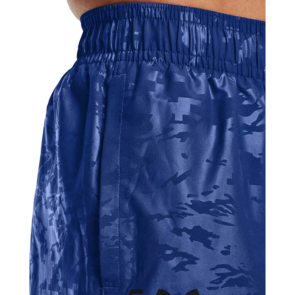 Big & Tall Under Armour Emboss Woven Shorts - Image 5