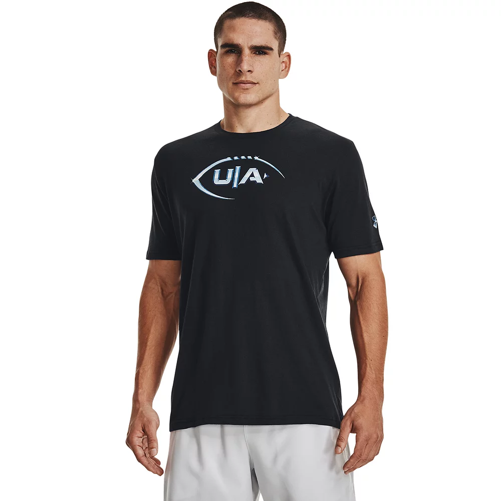 Men's Under Armour Football Chrome Branded Tee - Image 2