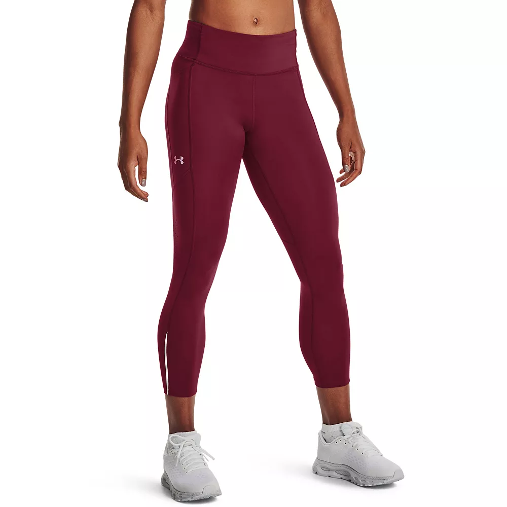 Women's Under Armour Fly Fast 3.0 Printed 7/8 Leggings