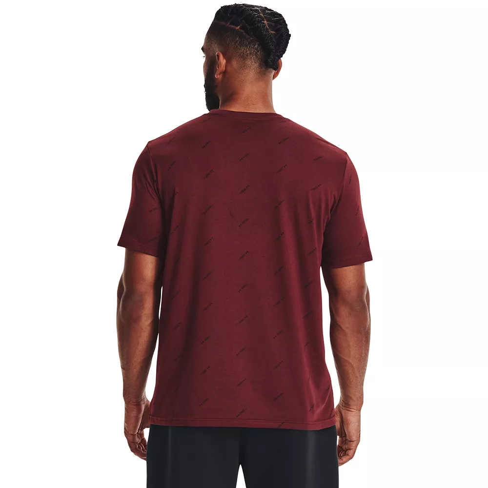 Men's Under Armour Micro Branded Tee - Image 3