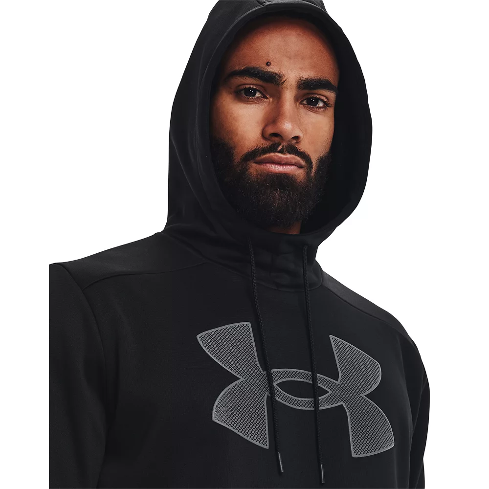 Men's Under Armour Big Logo Fleece Hoodie - Image 11