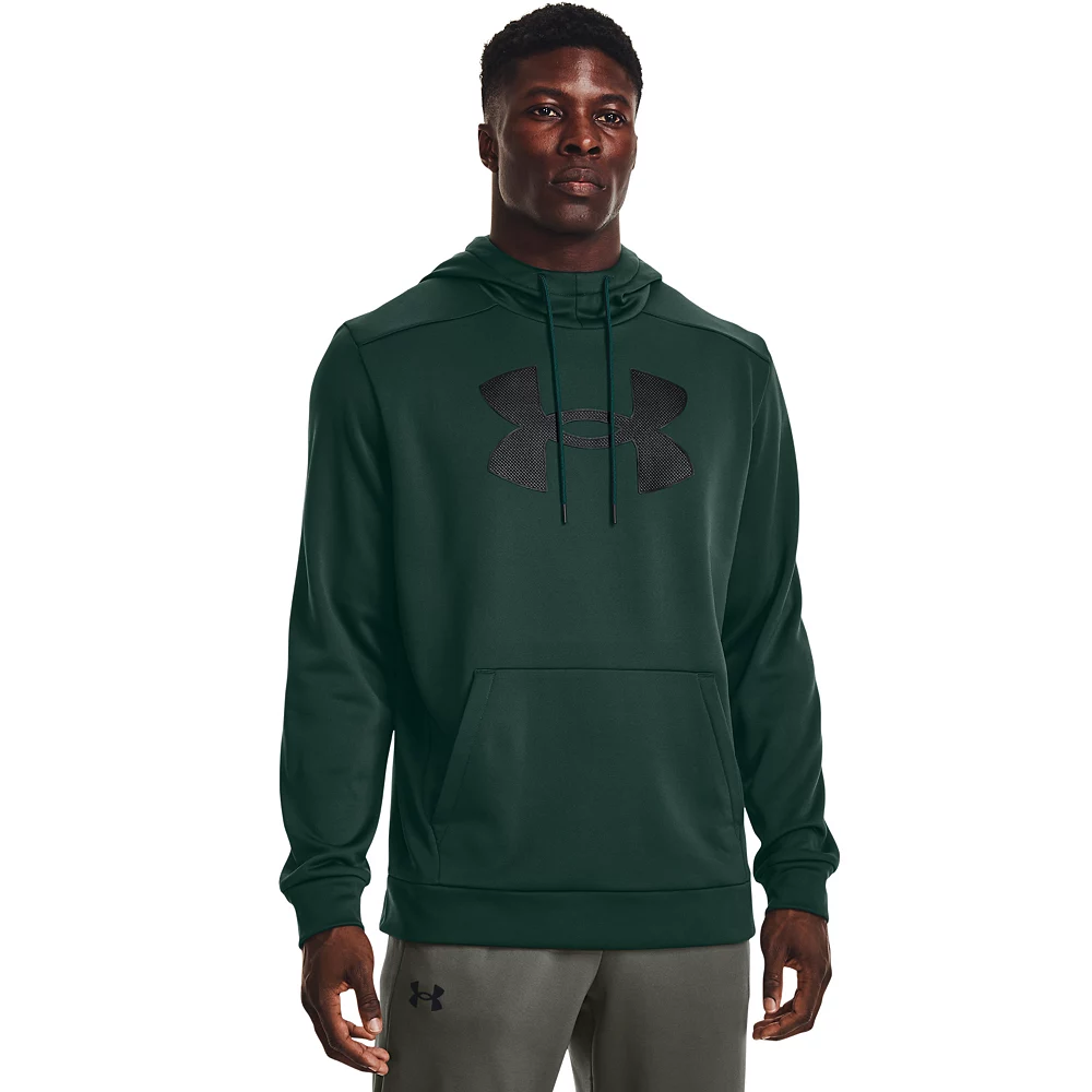 Men's Under Armour Big Logo Fleece Hoodie - Image 6
