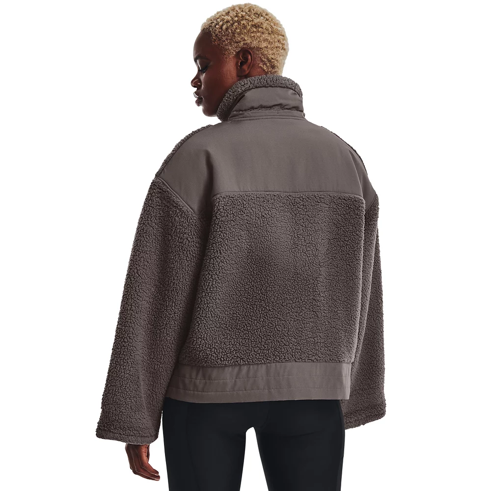 Women's Under Armour Legacy Sherpa Full-Zip Jacket - Image 4