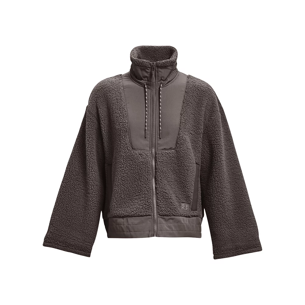 Women's Under Armour Legacy Sherpa Full-Zip Jacket - Image 7