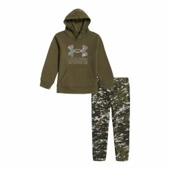 Boys 4-7 Under Armour Camo Logo Graphic Hoodie & Jogger Pants Set