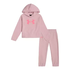 Girls 4-6x Under Armour Reset Logo Hoodie & Joggers Set