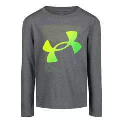 Boys 4-7 Under Armour Long Sleeve Big Gradient Logo Graphic Tee
