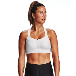 Women's Under Armour High Zip Crossback Sports Bra