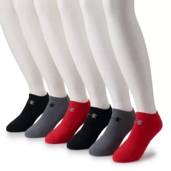 Men's Under Armour 6-pack Training Cotton Performance No-Show Socks